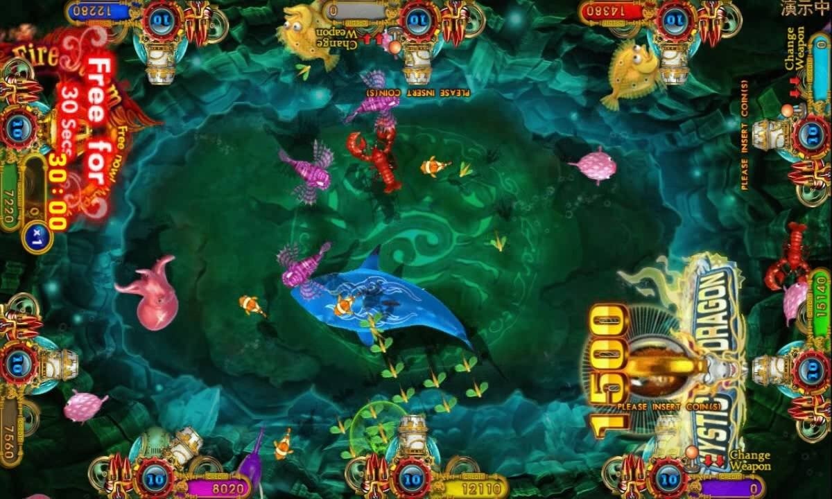 Ocean king 3 Fire Phoenix IGS software with new arcade fishing game machine