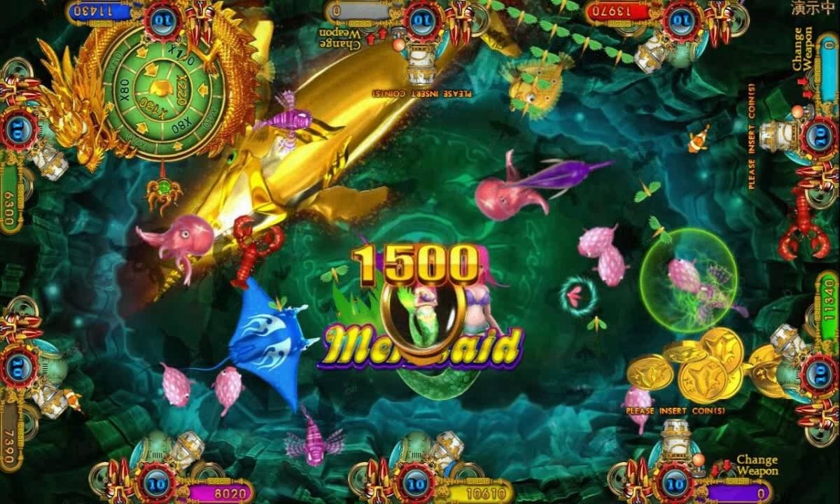 Ocean king 3 Fire Phoenix IGS software with new arcade fishing game machine