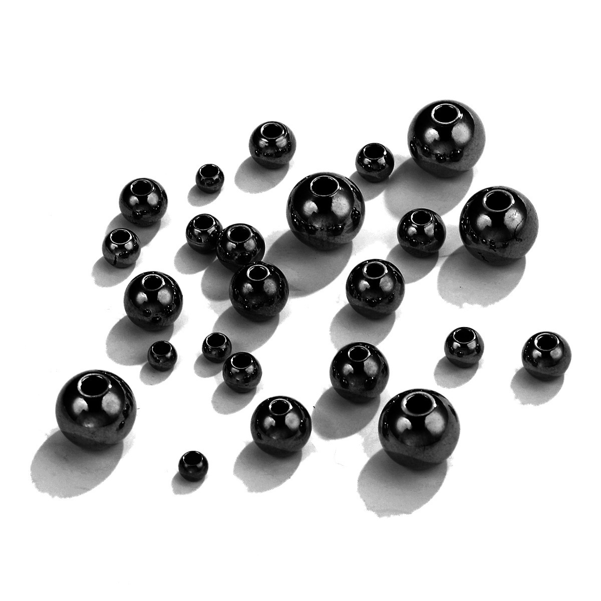 3mm 4mm 5mm 304 Stainless Steel Ball Beads Round Bead Spcers Finding for Jewelry Making DIY Necklace Bracelet