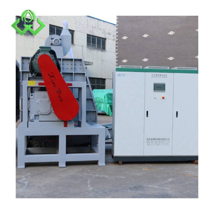 XB-W1000 can shredder plastic melter machine cardboard recycling crusher