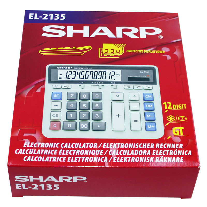 Efficient suitable for office stationery Universal Battery Power 12-Bit Desk Calculator