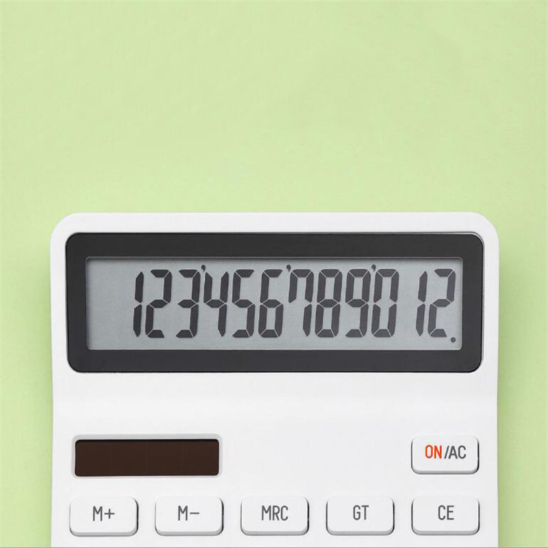 No Battery Calculator LCD Display Intelligent Shutdown Function Calculator Student Calculation