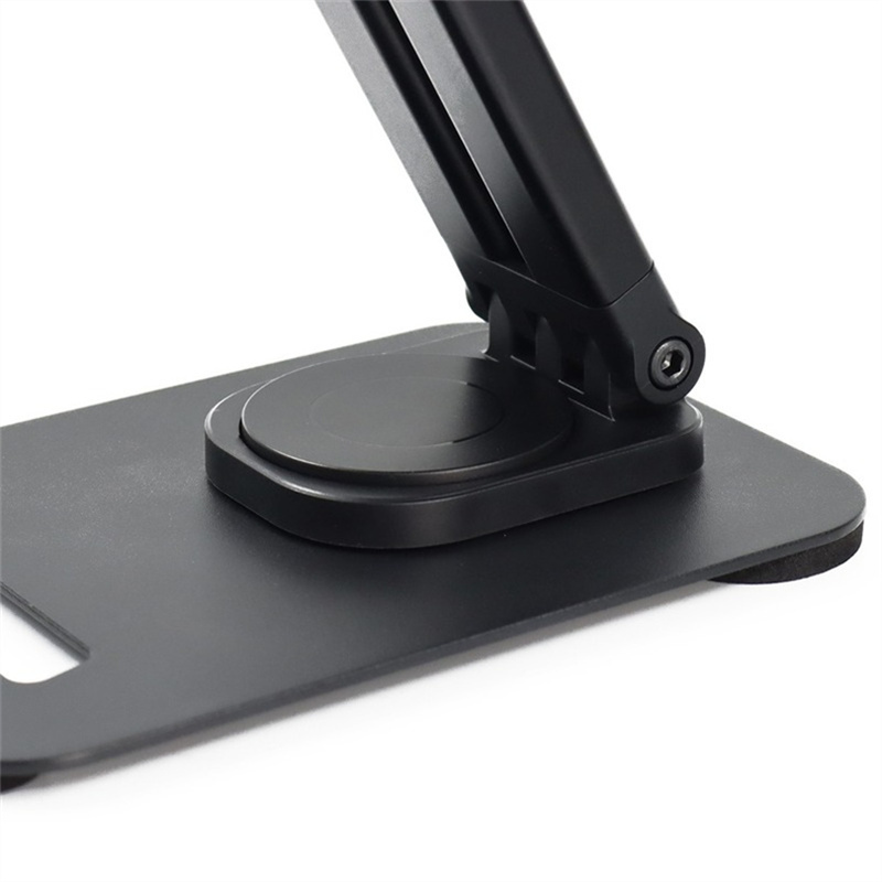 Universal Adjustable 360 Degree Swivel Aluminum Tablet Stand for Desk Foldable Tablet Holder for ipad Stand Holder