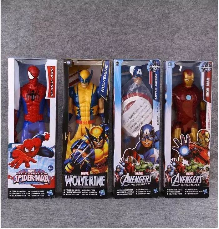 Wholesale Marvel Figure Various Spiderman captain thor Action Figure Model Toy PVC Gift toys for Kid PAT001