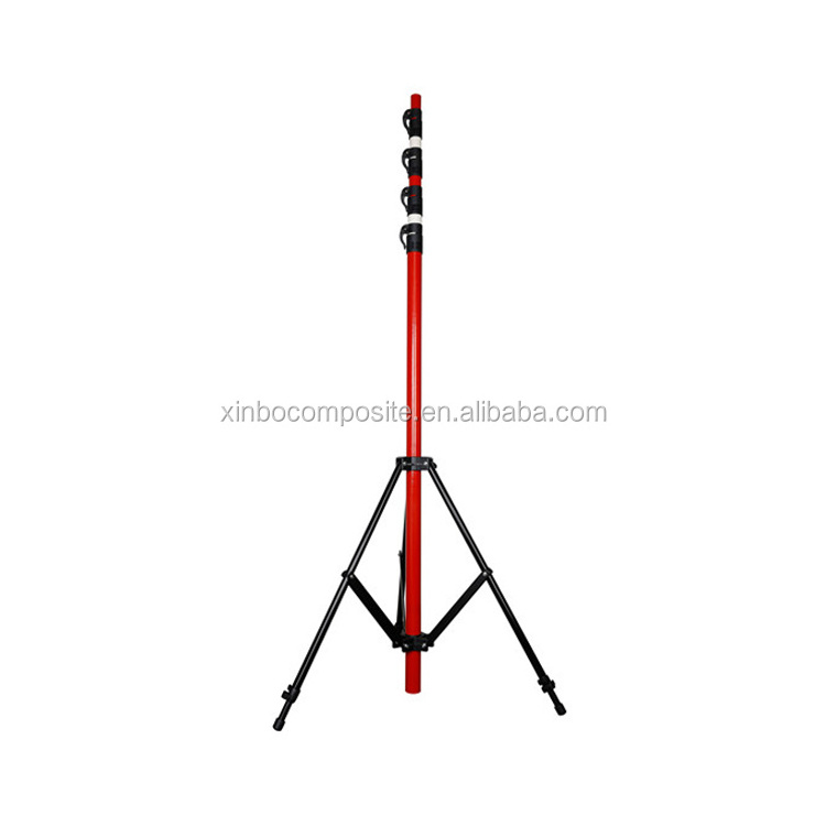 6m 8m 10m 13m 15m 18m Fiberglass Telescopic Poles Fiberglass Telescopic Mast Antenna Mast