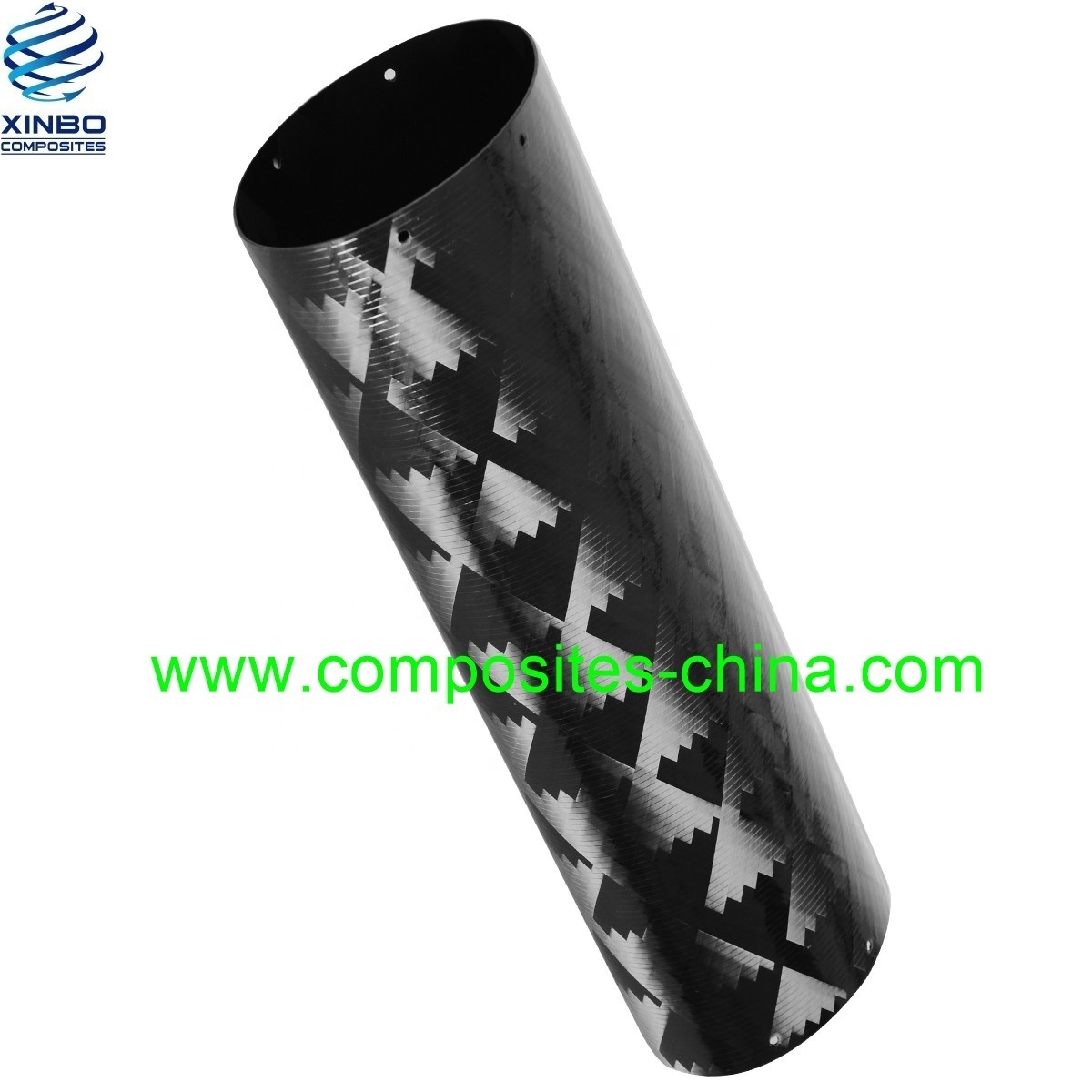 High quality customized 3k twill round carbon fiber tubes large diameter carbon fiber tube