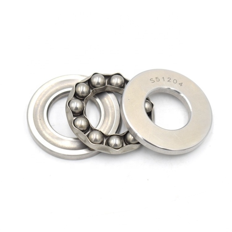 Single Direction Thrust Ball Bearing 52105 Stainless Steel Bearing Size 25x47x15mm