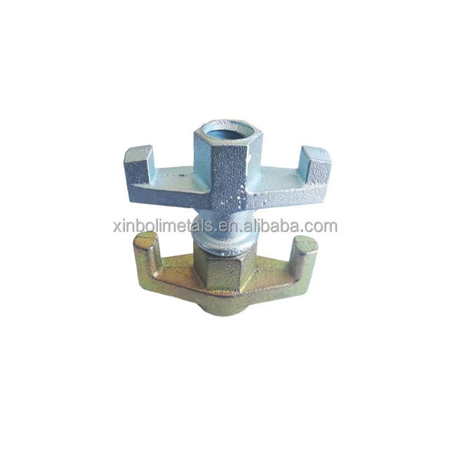 Factory Price concrete walls formwork accessories tie rod anchor nut/Tie Rod Anchor Wing Nut