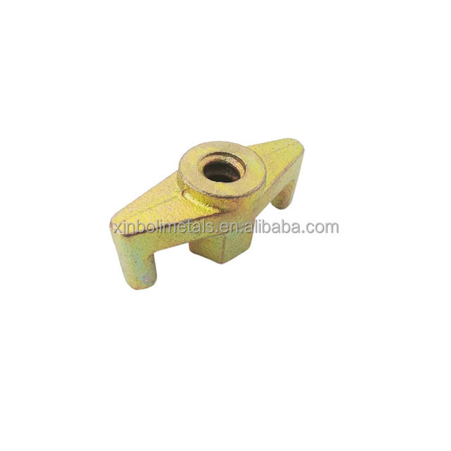 Factory Price concrete walls formwork accessories tie rod anchor nut/Tie Rod Anchor Wing Nut