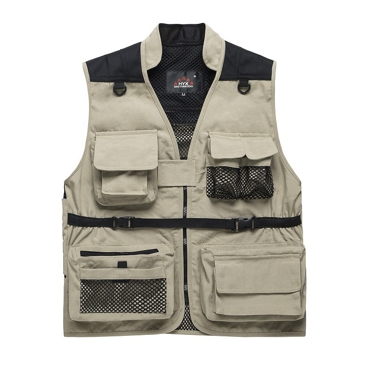 High quality taslon breathable  photographer fishing hunting vest