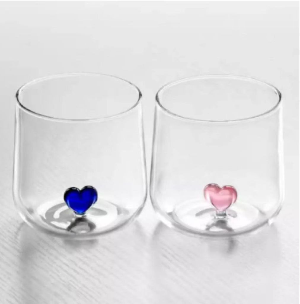 Creative animal glass water glasses are available girl's cute cup gift fashion glass gift festival