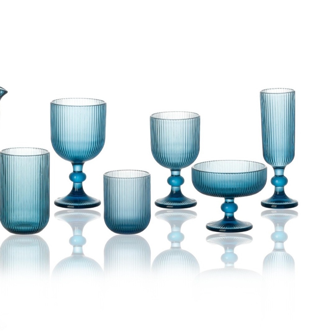 Wholesale Pink Blue Diamond Drinking Wedding Champagne Goblet copas de cristal de colored Wine Glass Cup Stemware