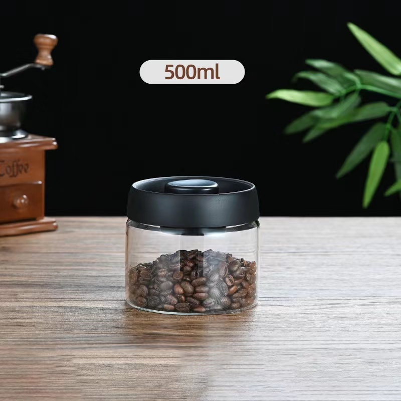 TYGLASS Custom Decal Kitchen Canister Set Glass storage jar with PVC Lid Cute Storage Canisters Halloween Fancy Design Glass Jar