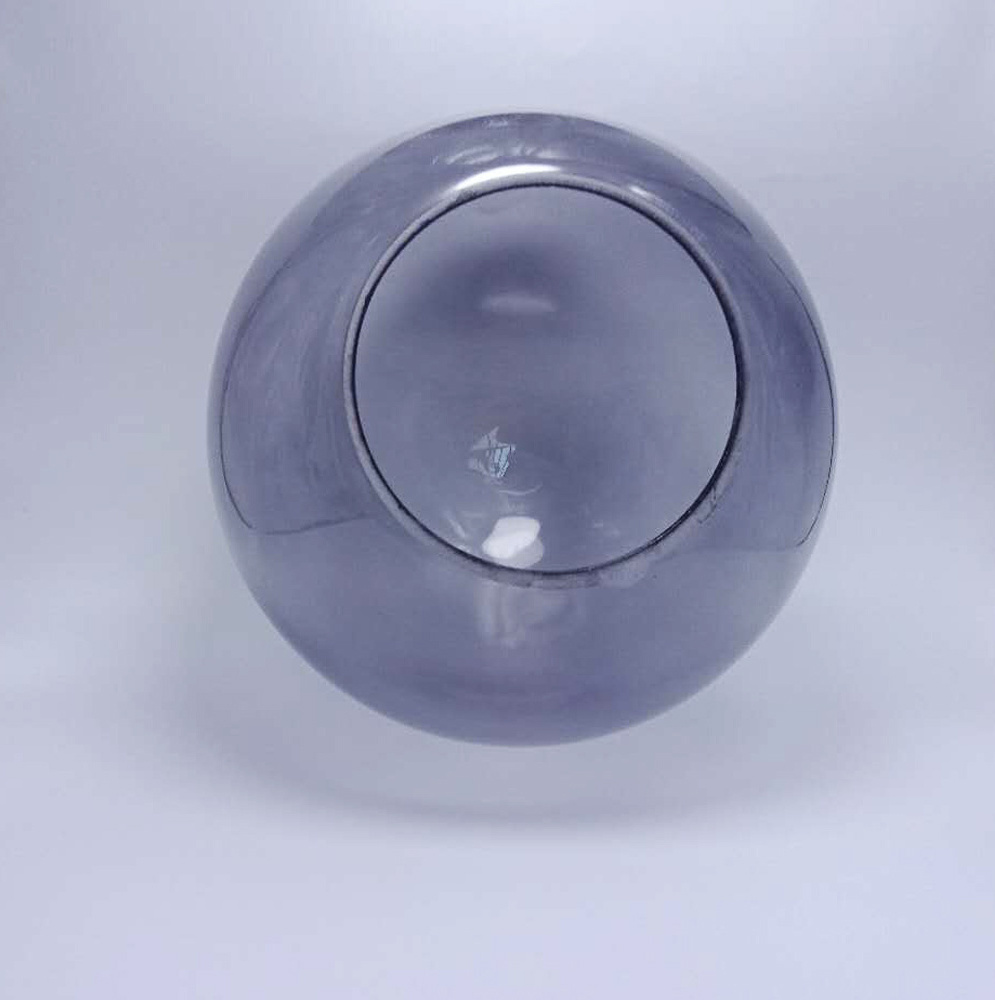 Wholesale Smoked Grey Colored Round Globe Light Cover Glass Ball Light Shade Sphere light fixture replacement