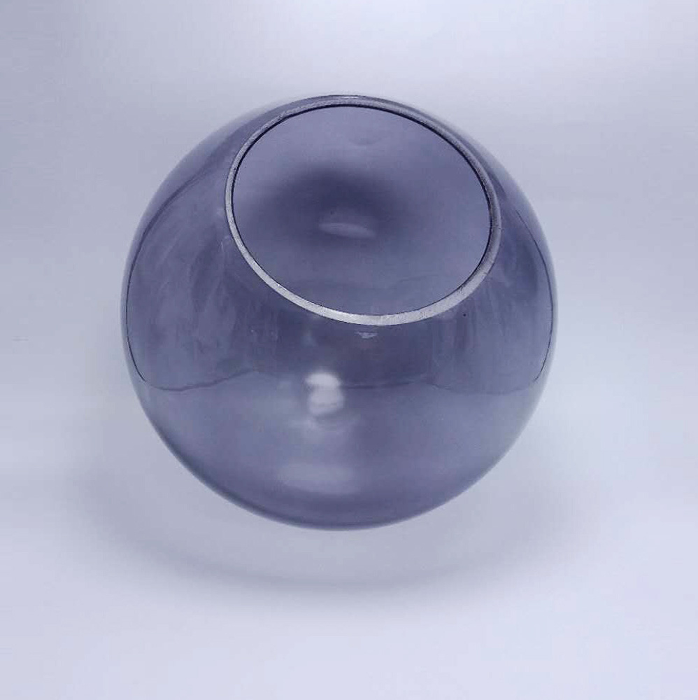 Wholesale Smoked Grey Colored Round Globe Light Cover Glass Ball Light Shade Sphere light fixture replacement