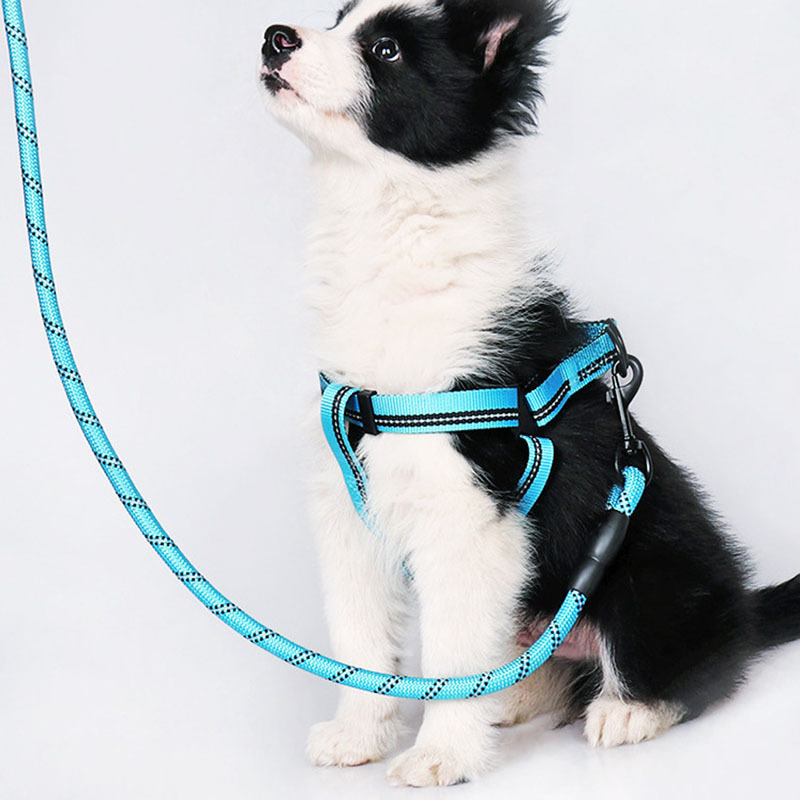 1.5m durable Reflective Nylon Dog Traction Rope reflective Small Medium Drag Pull Tow dog leash dog rope leash