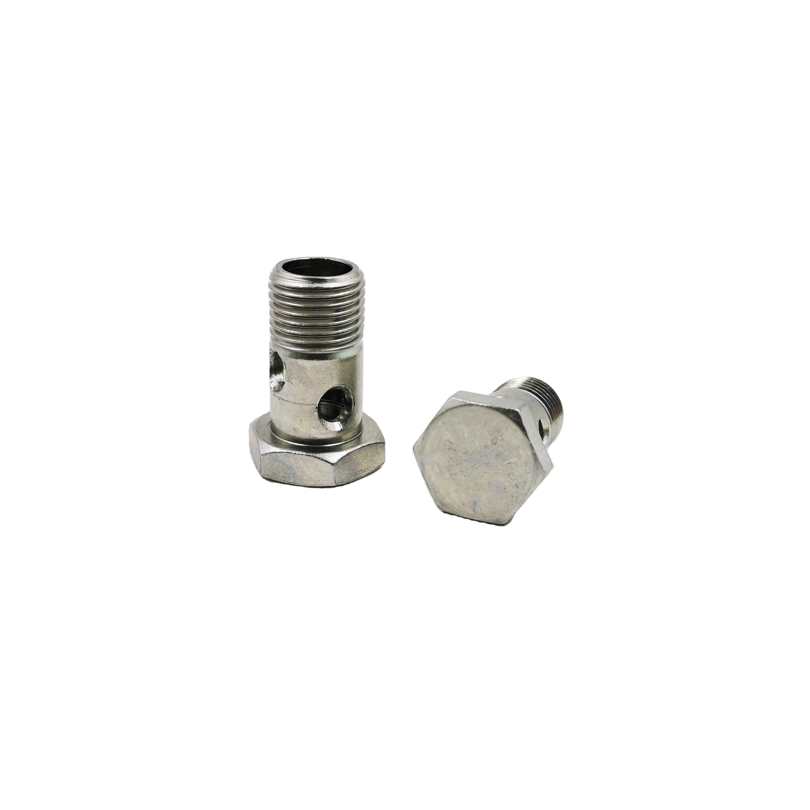 Hollow Banjo Hex Head Bolts Banjo Brake Fittings Stainless Steel hex head bolt with hole