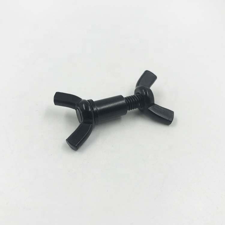 Black oxide DIN316 wing bolts Customized Supply Butterfly Bolt And Nut Thumb Hand Screws Wing Bolts