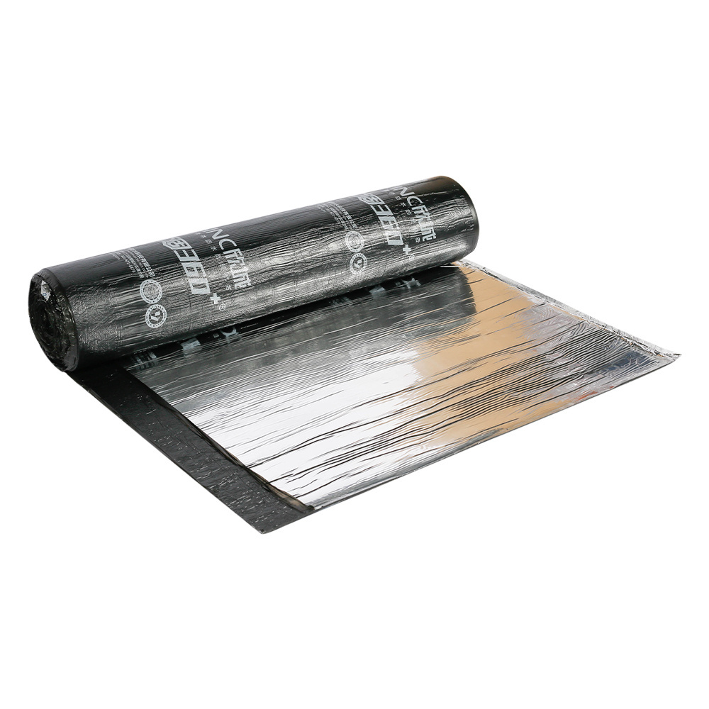 XINC 3 mm  SBS Hot Sale Aluminum Film Modified Asphalt Waterproof Membrane Waterproofing for Roof Underlayment