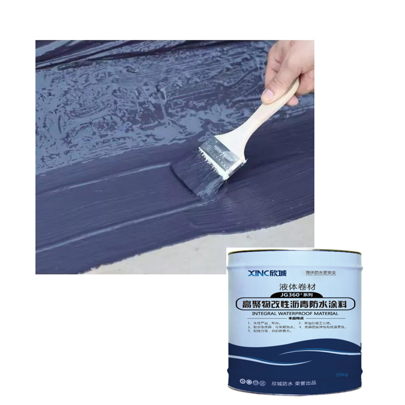 Hot Sale concrete  Polymer Modified Asphalt Liquid Waterproof Coating for underground floor waterproofing