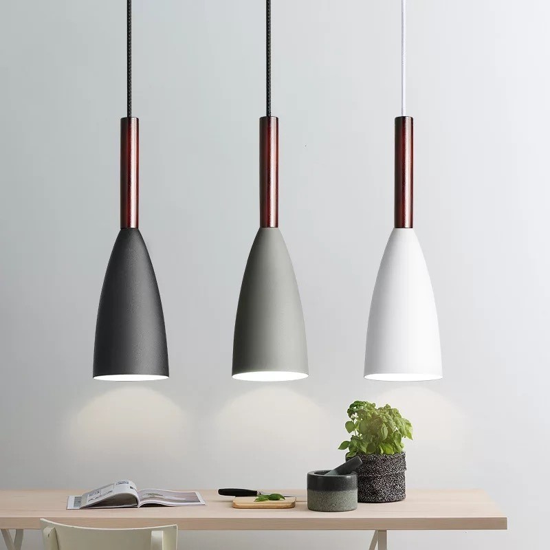 Nordic LED Pendant Light Kitchen Island Dinning Room Lighting Pendant Modern Lamp Pendant Light