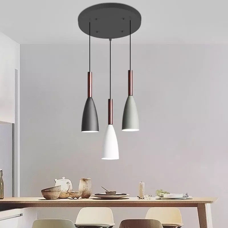 Nordic LED Pendant Light Kitchen Island Dinning Room Lighting Pendant Modern Lamp Pendant Light