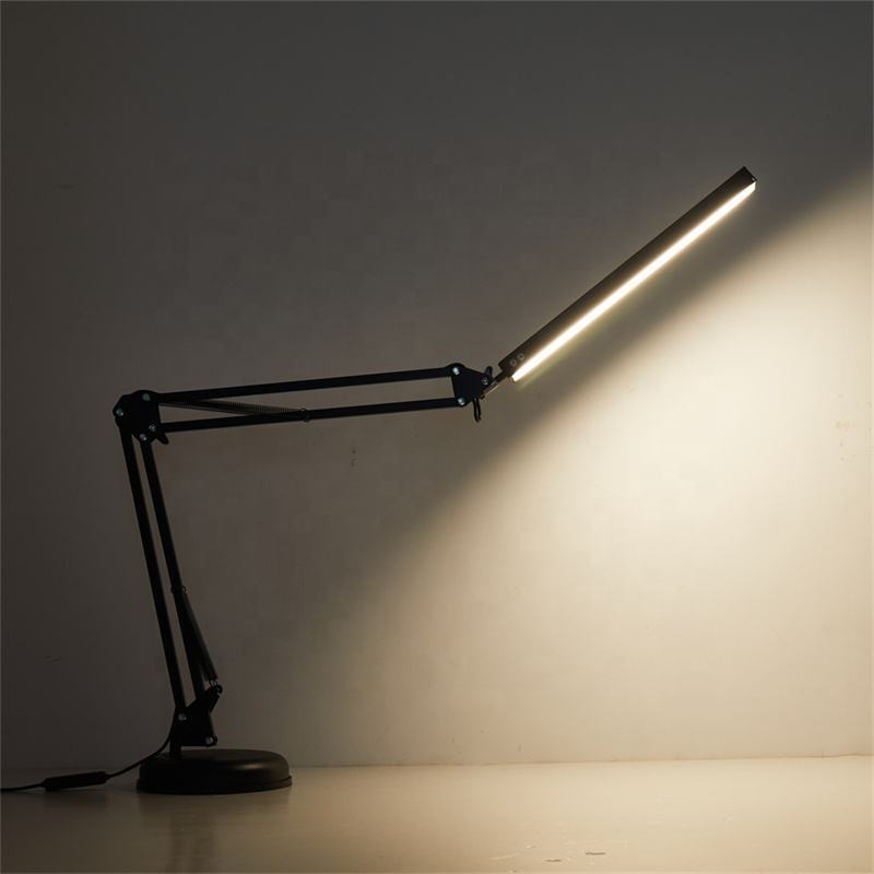 Eye Protection Swing Arm 3 CCT Metal Table Lamps Home Decor Bedroom Bedside Desk Lamp