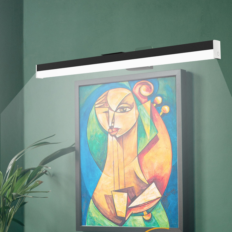 Easy Installation Magnetic Smart Lighting LED Picture Light Wireless Rechargeable Wall Lights