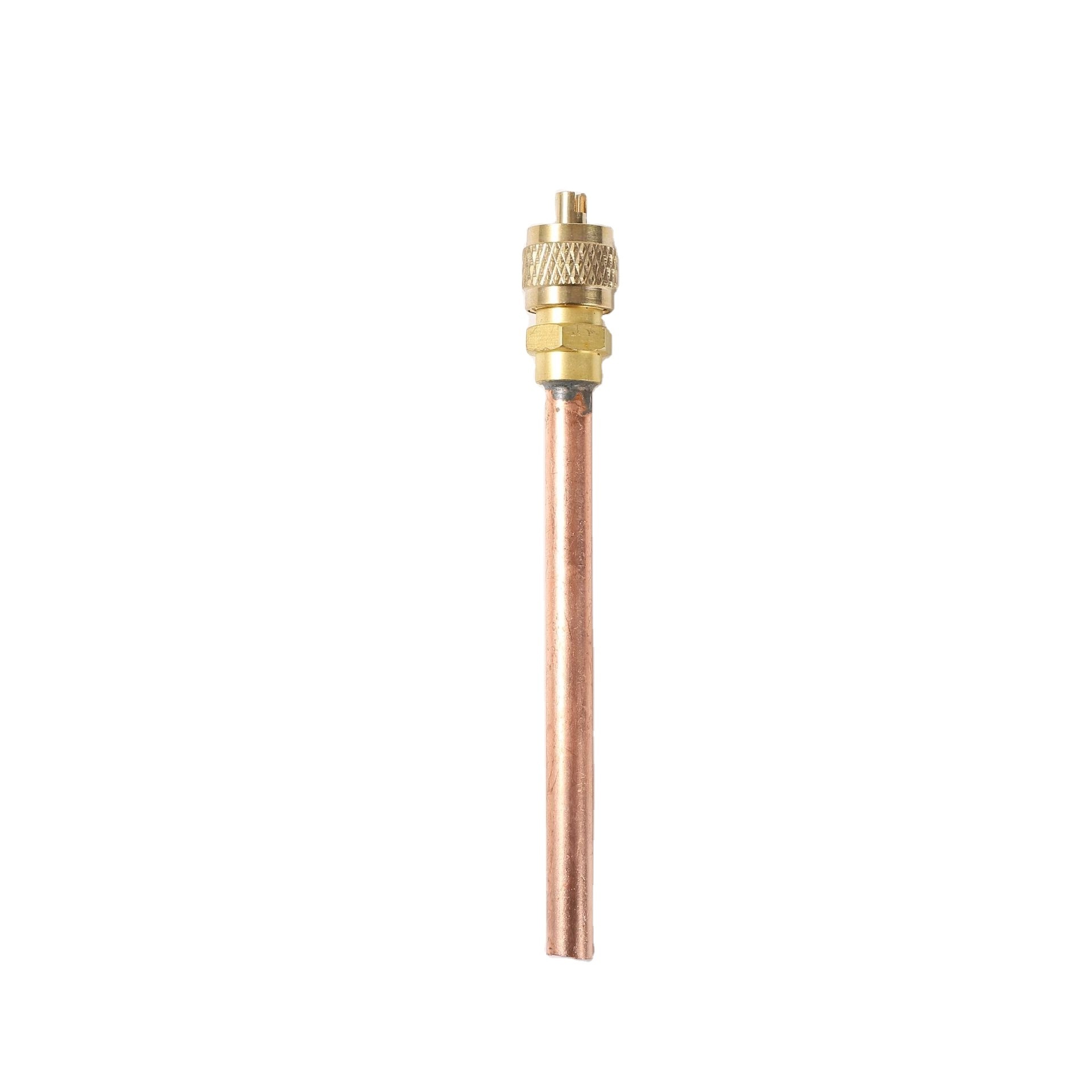 1/4'' copper refrigeration access valve Refrigerant charging valve