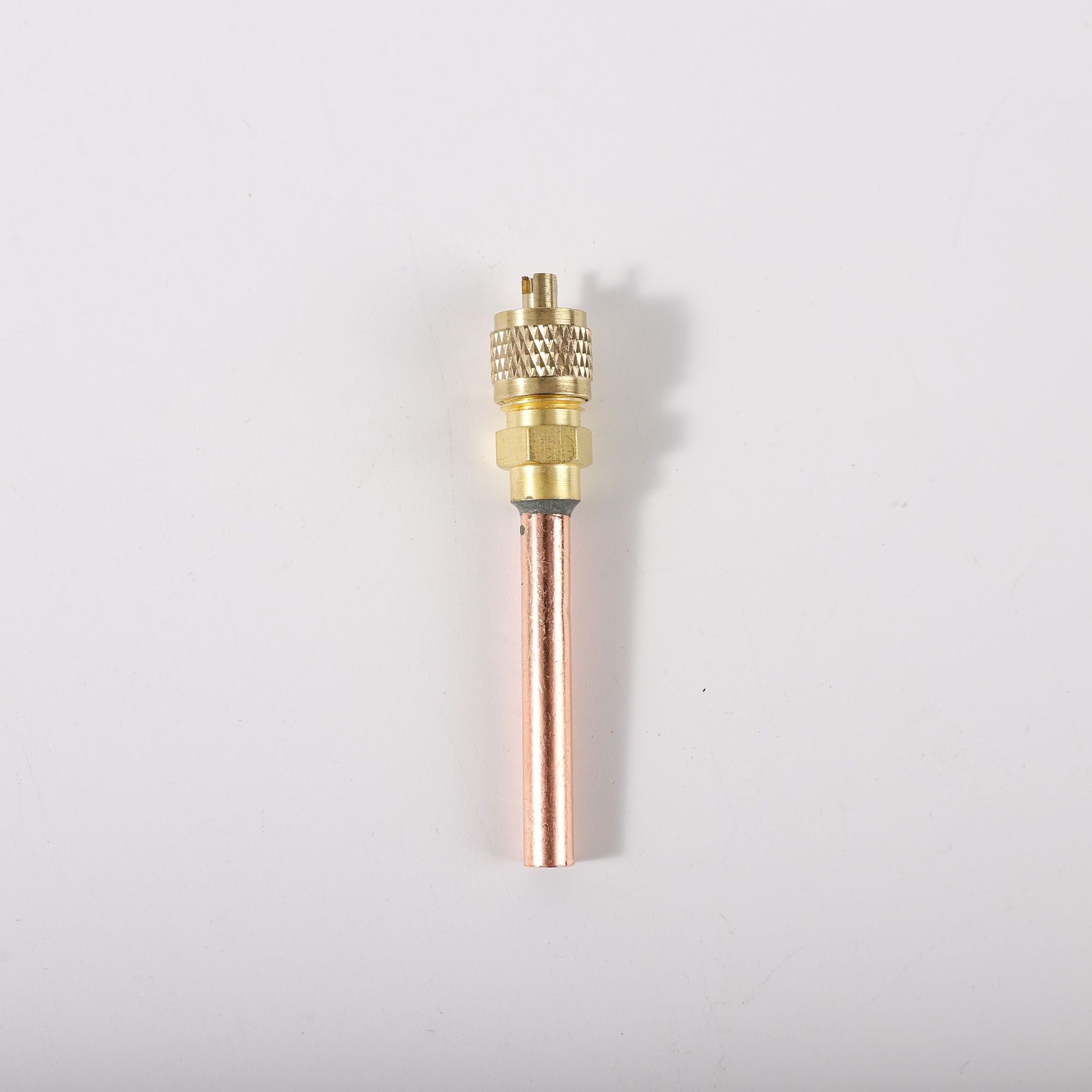 1/4'' copper refrigeration access valve Refrigerant charging valve