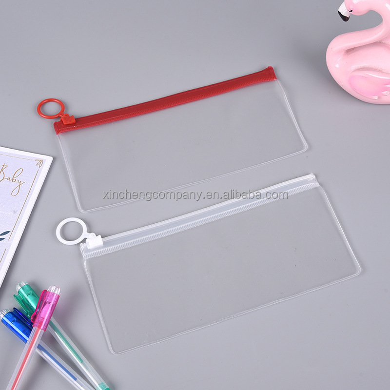 OEM/ODM transparent zipper pvc bags toys custom luxury pvc bag with zipper small pvc bag with zipper