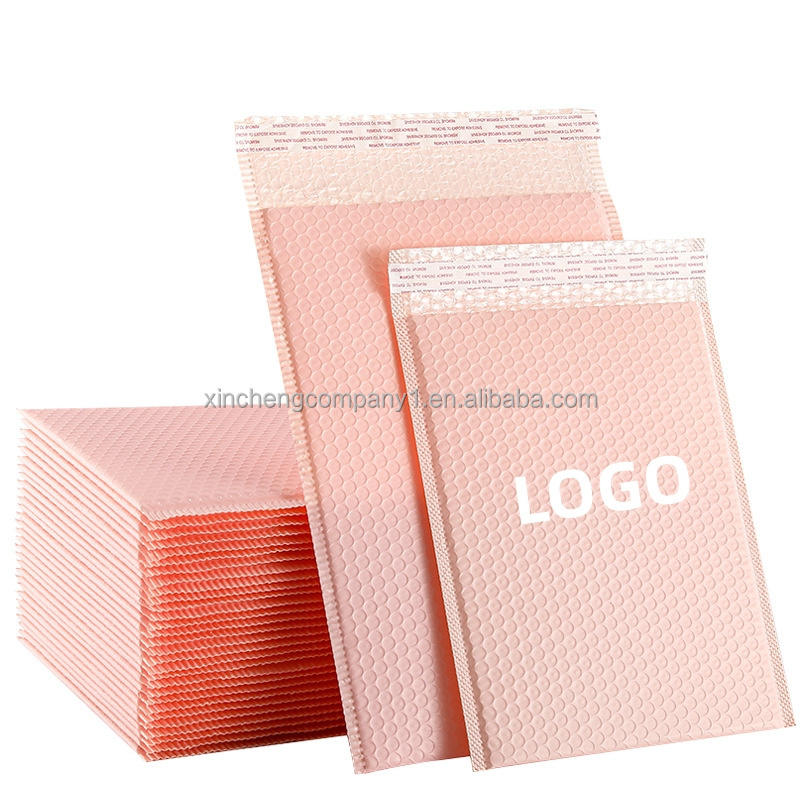 Eco Friendly Packaging Envelopes Custom Shipping padded mailers Pink Poly Bubble Mailers Wholesale Padded Envelopes