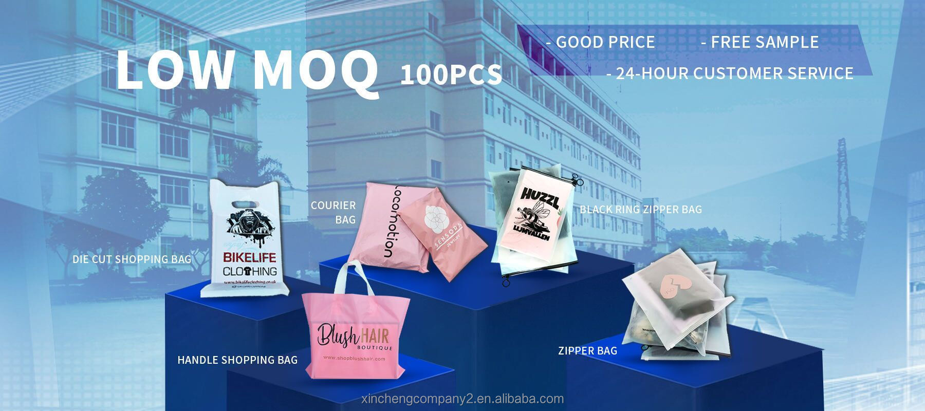 Customized Biodegradable Frosted sealing zipper lock bag Packaging Bags to Shirt/ Hoodies/ Pants With logo plastic bags