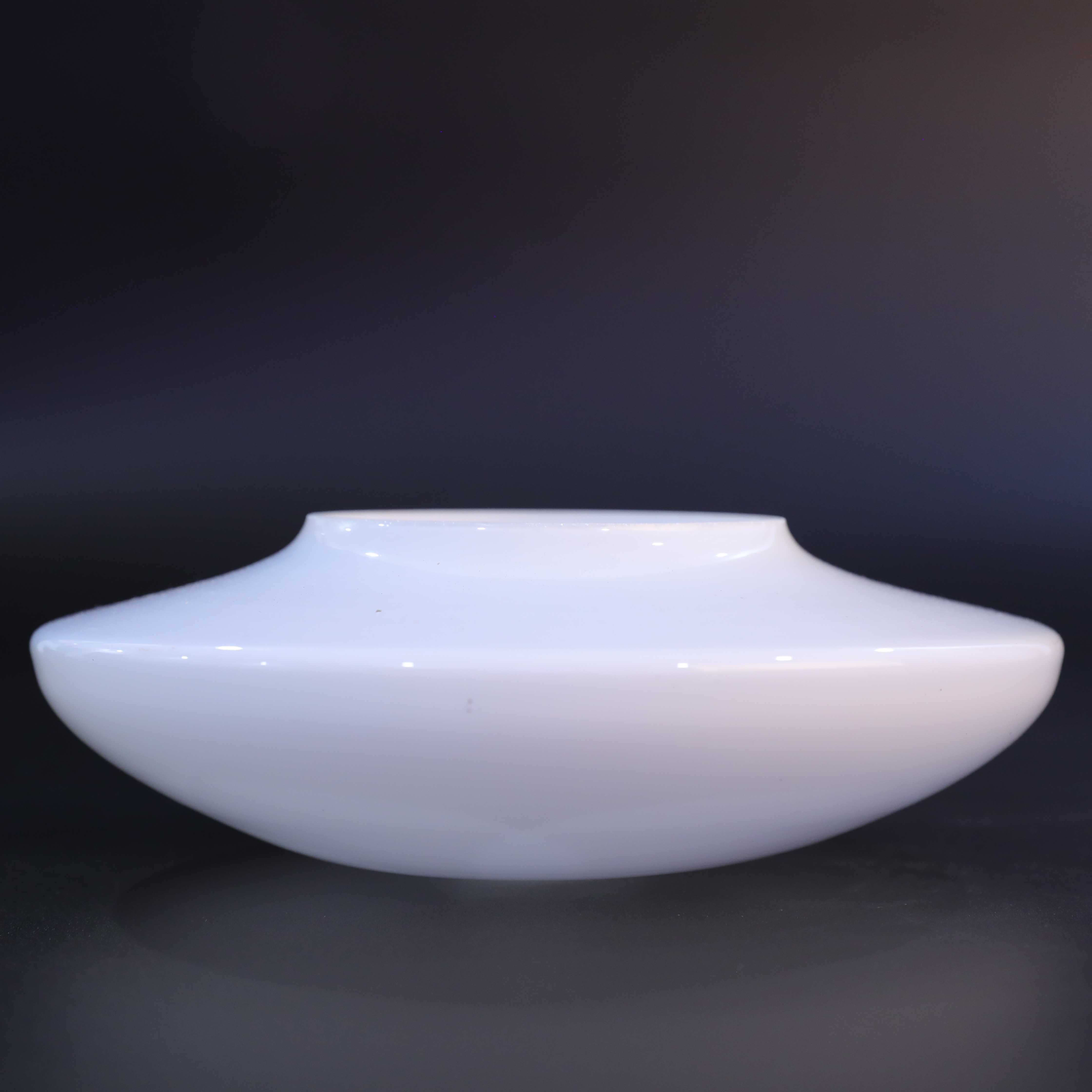 Vintage Milk Glass Mushroom Flush Lighting Cover Lampshade Replacement Ceiling Lamp Shades