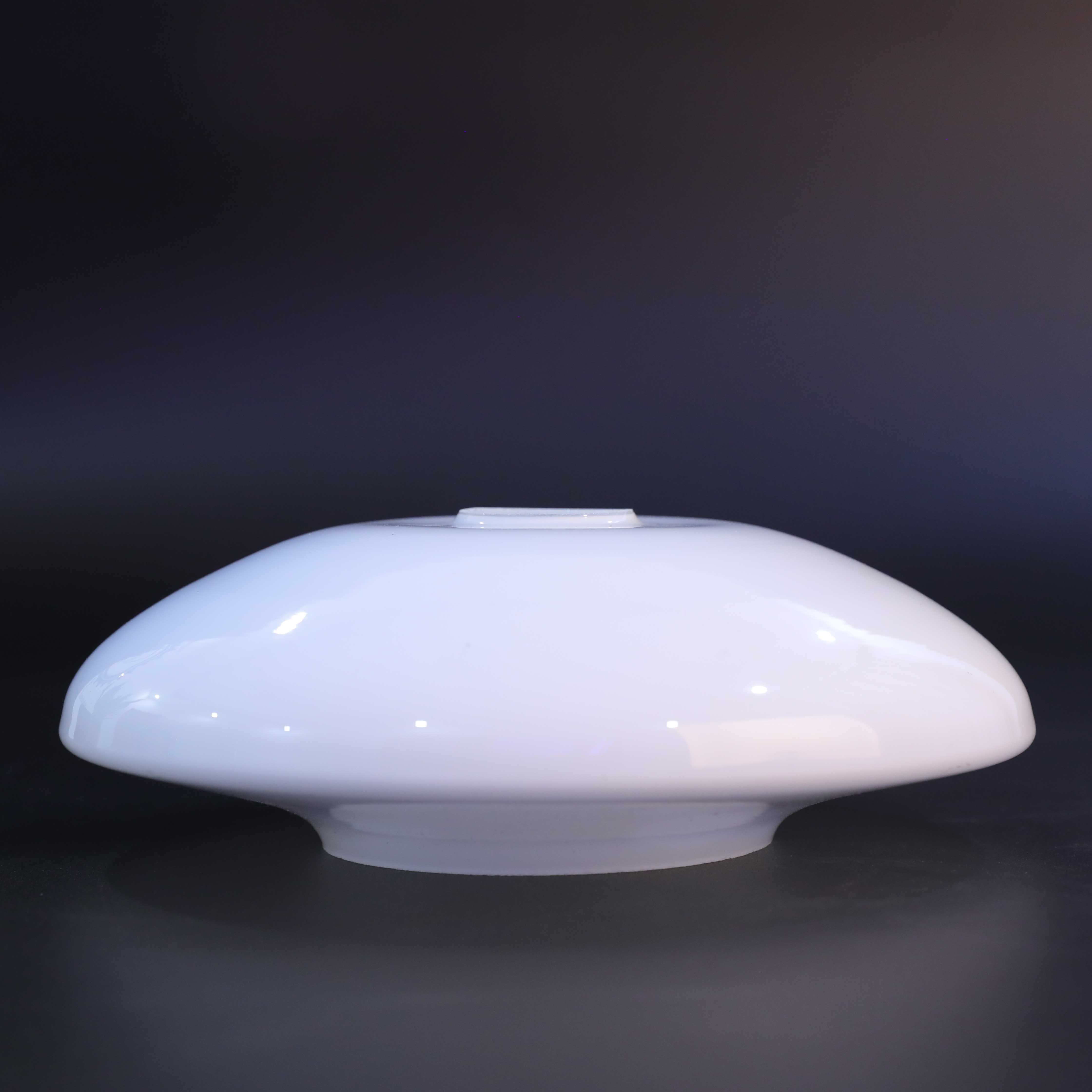 Vintage Milk Glass Mushroom Flush Lighting Cover Lampshade Replacement Ceiling Lamp Shades