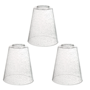 High Quality Handmade Blown Clear Glass Ceiling Light Lampshade Replacement Bell Glass Lamp shade