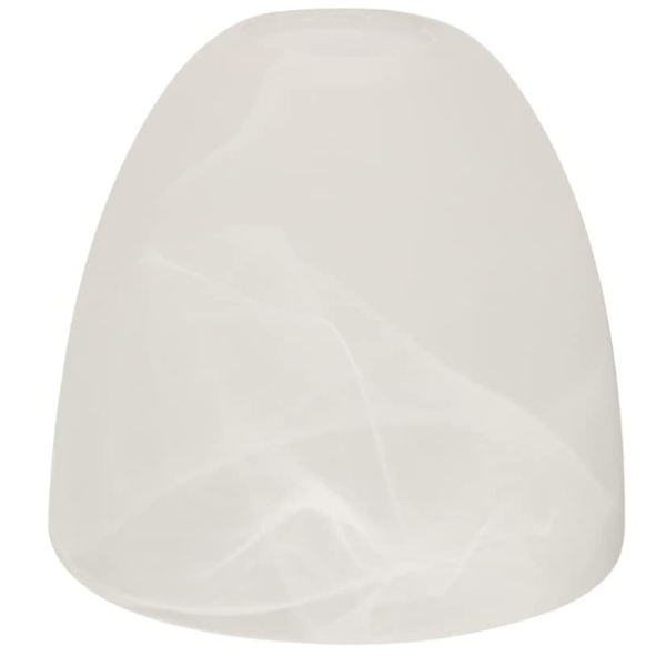 Bell Shaped Alabaster Glass Lamp Shade Replacement Glass Lampshade for Ceiling