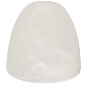 Bell Shaped Alabaster Glass Lamp Shade Replacement Glass Lampshade for Ceiling