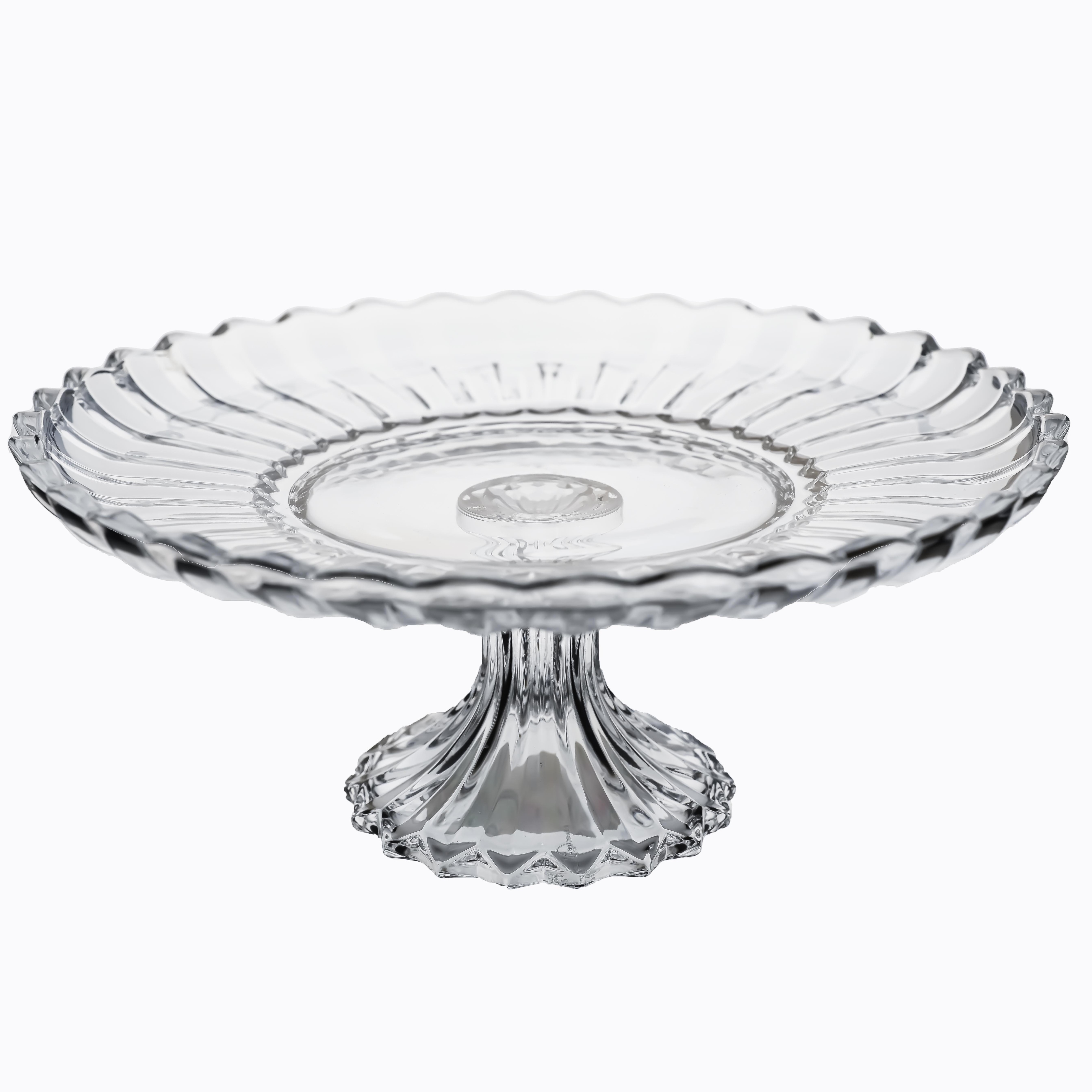 BSCI Factory High Quality Clear glass dishes for decorative Home party clear glass dishes