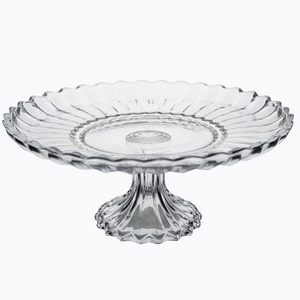 BSCI Factory High Quality Clear glass dishes for decorative Home party clear glass dishes