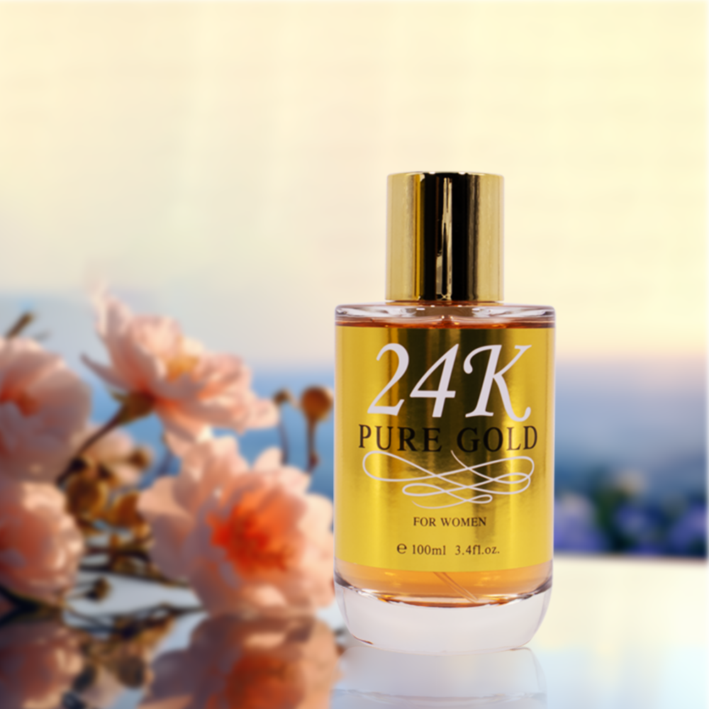 Original Wholesale Long Lasting Perfume 100ml 24K Pure Gold For Women Fragrance Body Spray