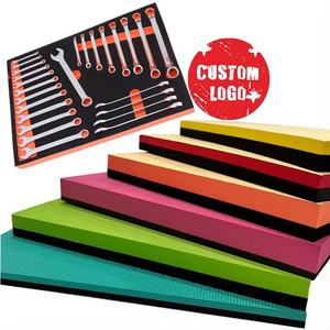 Factory Customize cnc cutting foam inlay eva epe foam sheet cheap kaizen shadow foam inserts for tool organization