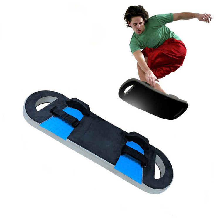 Black Trampoline Board - Trampoline Skills and Training Board - Fun Bounce Board - Great Trampoline Accessories for Ages 6 +