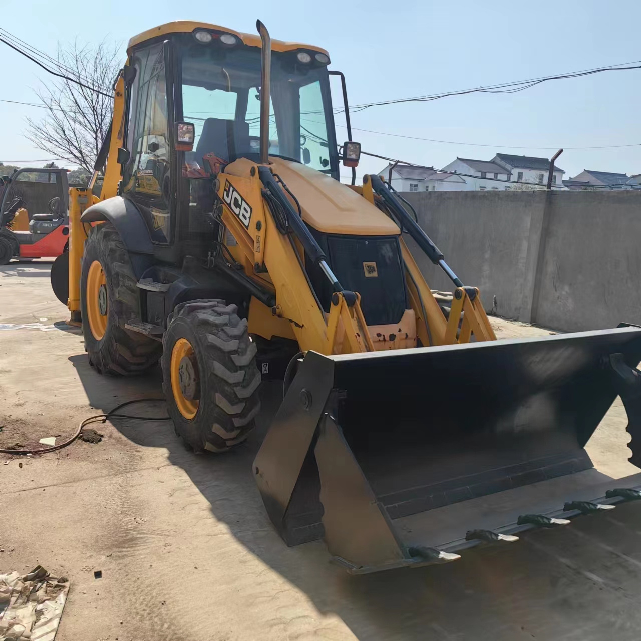 Backhoe loader JCB 3CX 4*4 tlb loader UKmade, used cheap JCB 3CX 4CX retro loader and digger