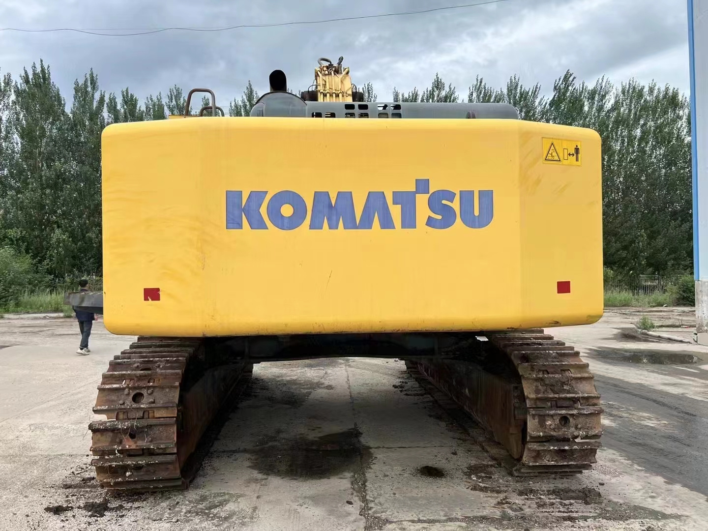 Japan original Komatsu PC650LC tracked digger,  hydraulic crawler excavator PC400 PC450 PC500 PC650 Komatsu digger on stock