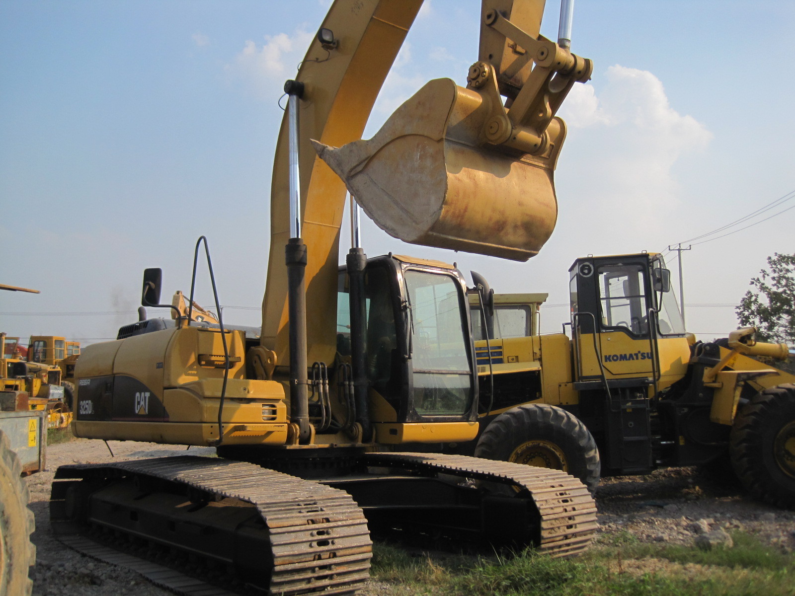 Excellent Performance Used Cat 325 325bl 325c Excavator Caterpillar Used Excavator sell in china