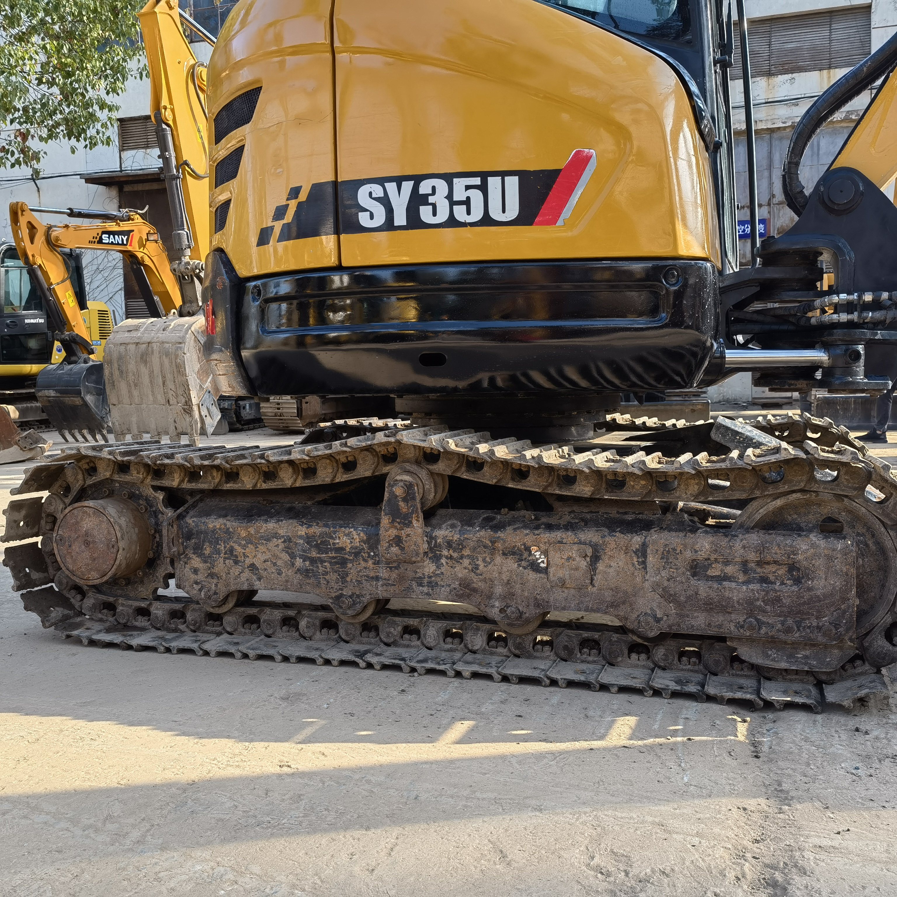 Used Hot sale Mini Excavator Sany 35U Track Crawler Micro Digger Tractor for Sale Good Excavator