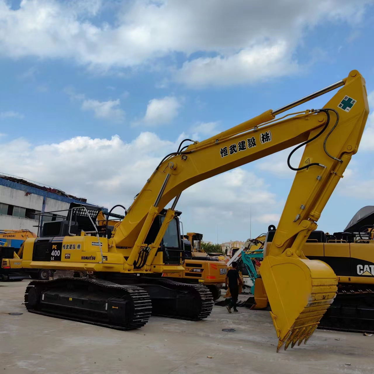 2019 model  Komatsu brand PC400-7 crawler escavadora, Japan  made 40 ton hydraulic digger PC400 340D PC400-7 PC400-8