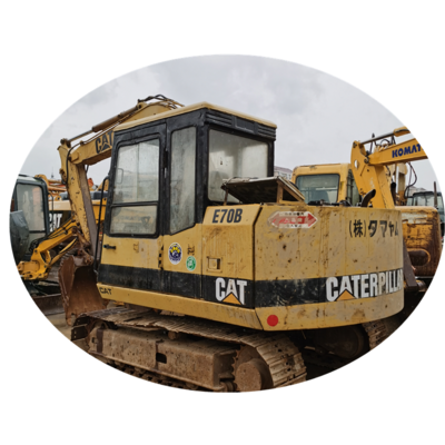 Good Quality Used Excavator Caterpillar E70B Used Japan caterpillar E70B Crawler Excavator cat E70B  for sale