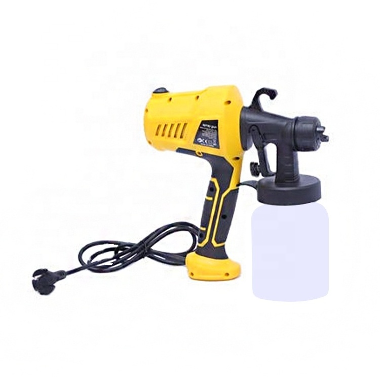 Hand Held Electric Spray Gun 800ml 500w Power Portable Airless Paint Sprayer With High Pressure